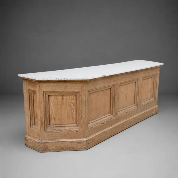 Counter With Marble Top