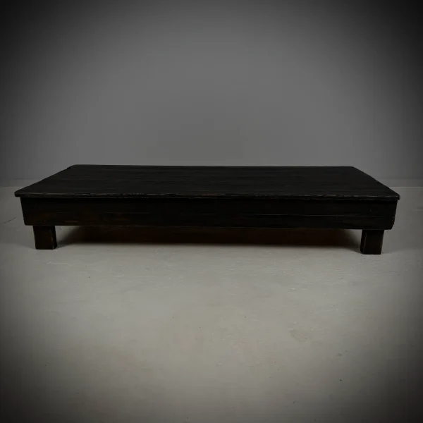 Low Black Coffee Table