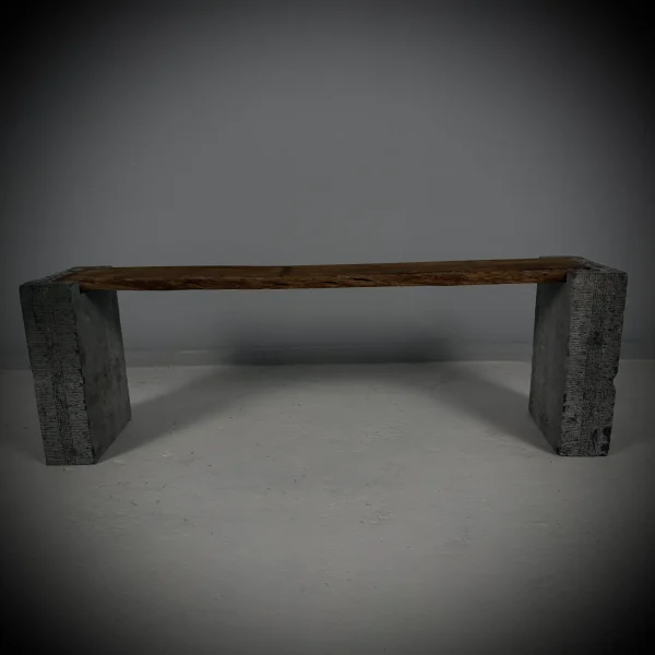 Primitive Oak Bench